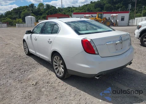 2010 Lincoln Mks z USA, uszkodzony, nr VIN 1LNHL9ER4AG611708